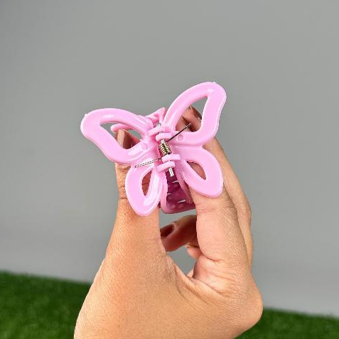 12 Piranha de Cabelo  Borboleta, presilha para cab