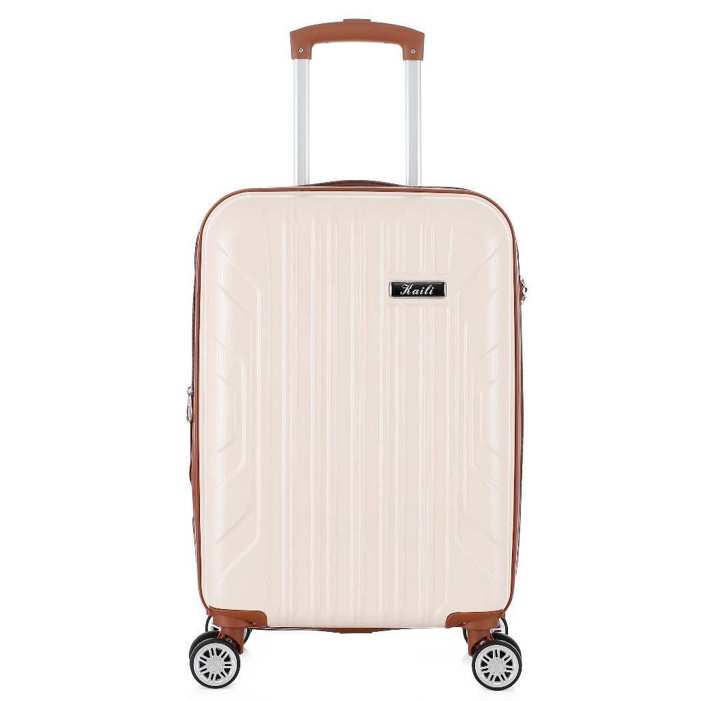 mala de bagagem 10kg camada de expansão dupla de zipper 360 ° 4 rodas bloqueio de senha anti manga A