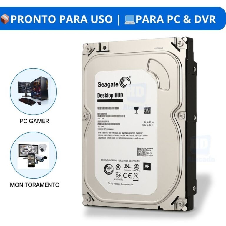 HD 500GB SATA 3.5 de Computador e DVR – Disc