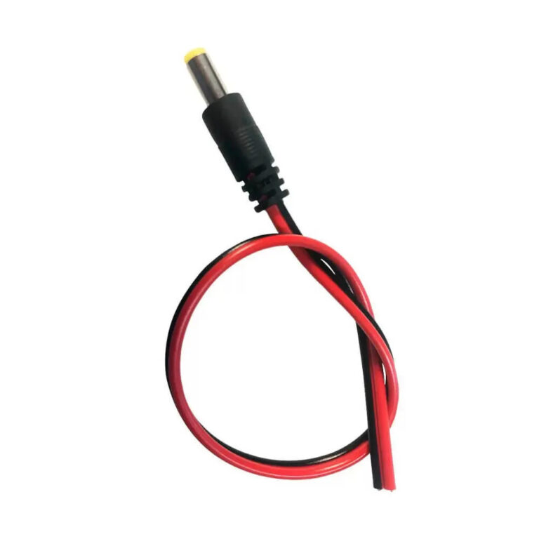 2x Plug P4 Macho Conector com Rabicho