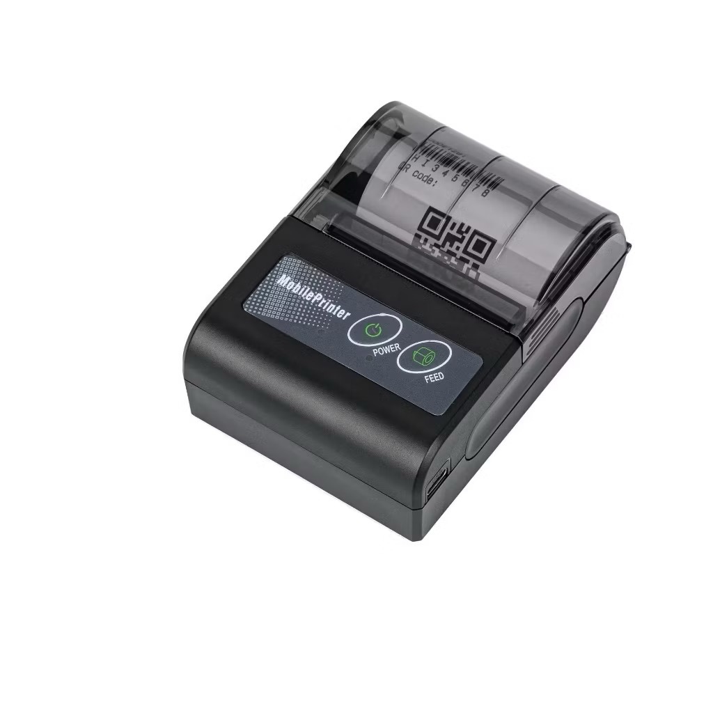 Mini Impressora Via Bluetooth Portátil Térmica 58mm Compatível Com Androide