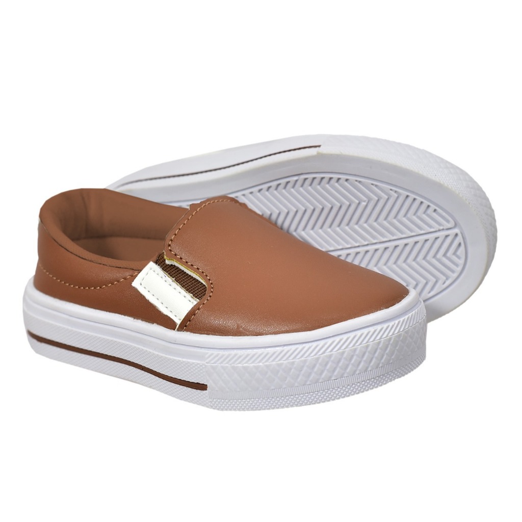 Tênis Sapatênis  Slipe Baby infantil Sapatilha Calce Facil Menino e Menina Moda Modinha