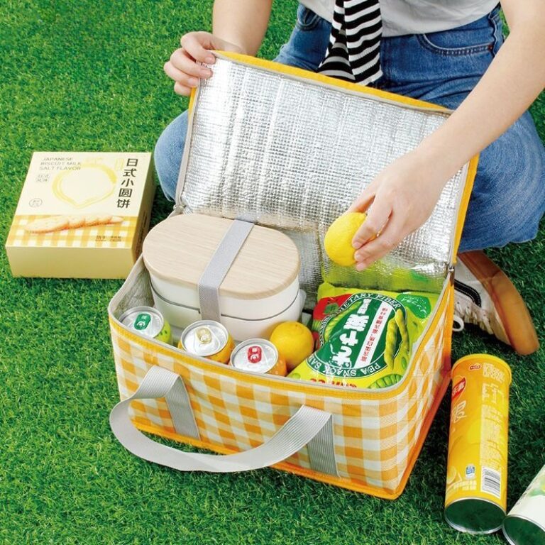 Cesta Térmica Bolsa Piquenique Dobrável Cooler P