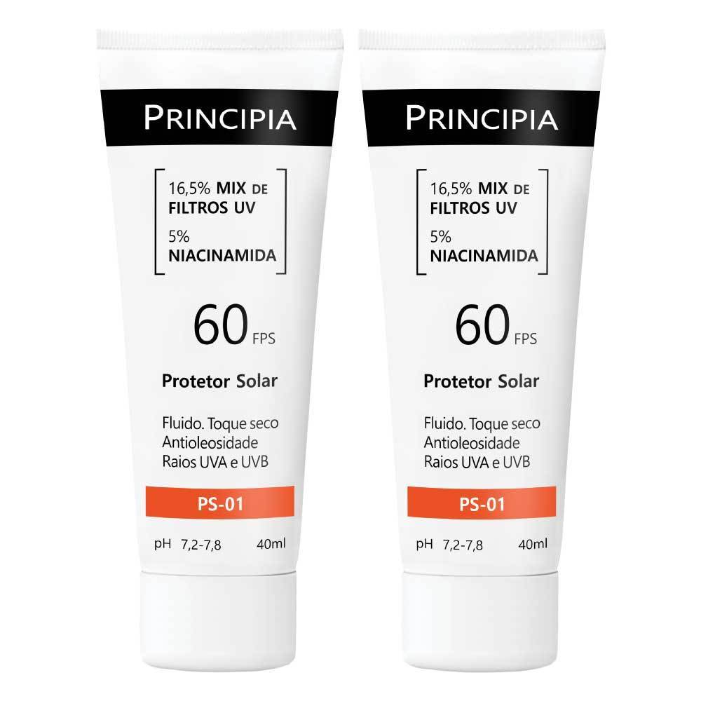 Principia Kit Duo c/ 2 Protetores Solares Faciais – PS-01 FPS 60