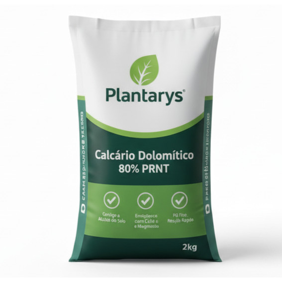 Corretivo de Solo Calcário Agrícola 2kg PRNT 85 