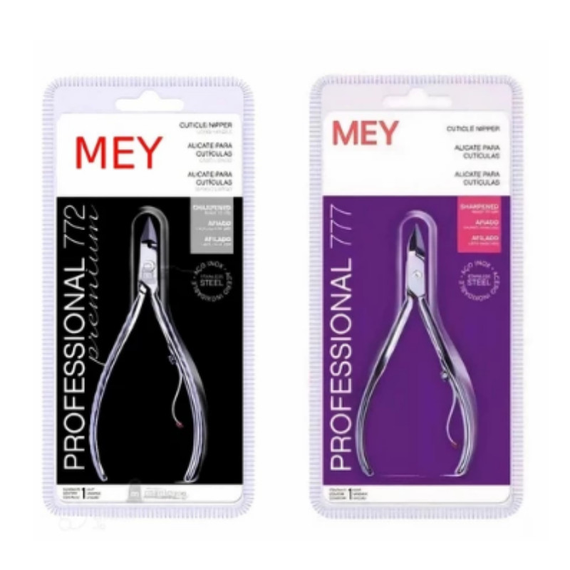 Alicate de Cutícula Unha 772 para Manicure Profissional/MEY