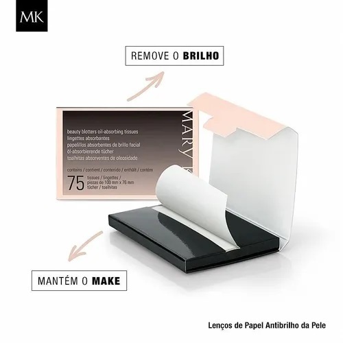 Lenço Antioleosidade Facial MK Original