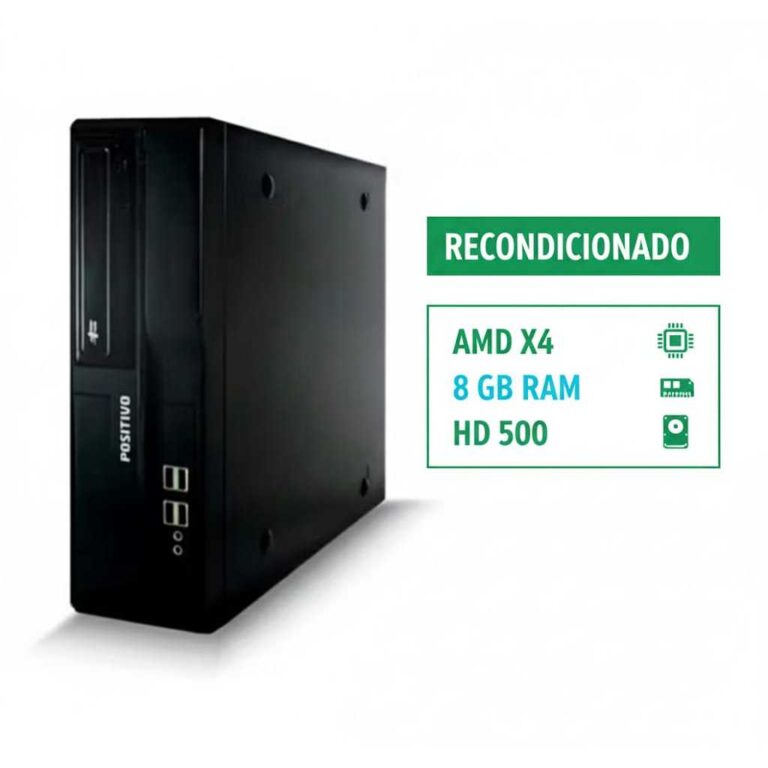 CPU PC Computador Slim Positivo AMD X4, AMD X2, Co