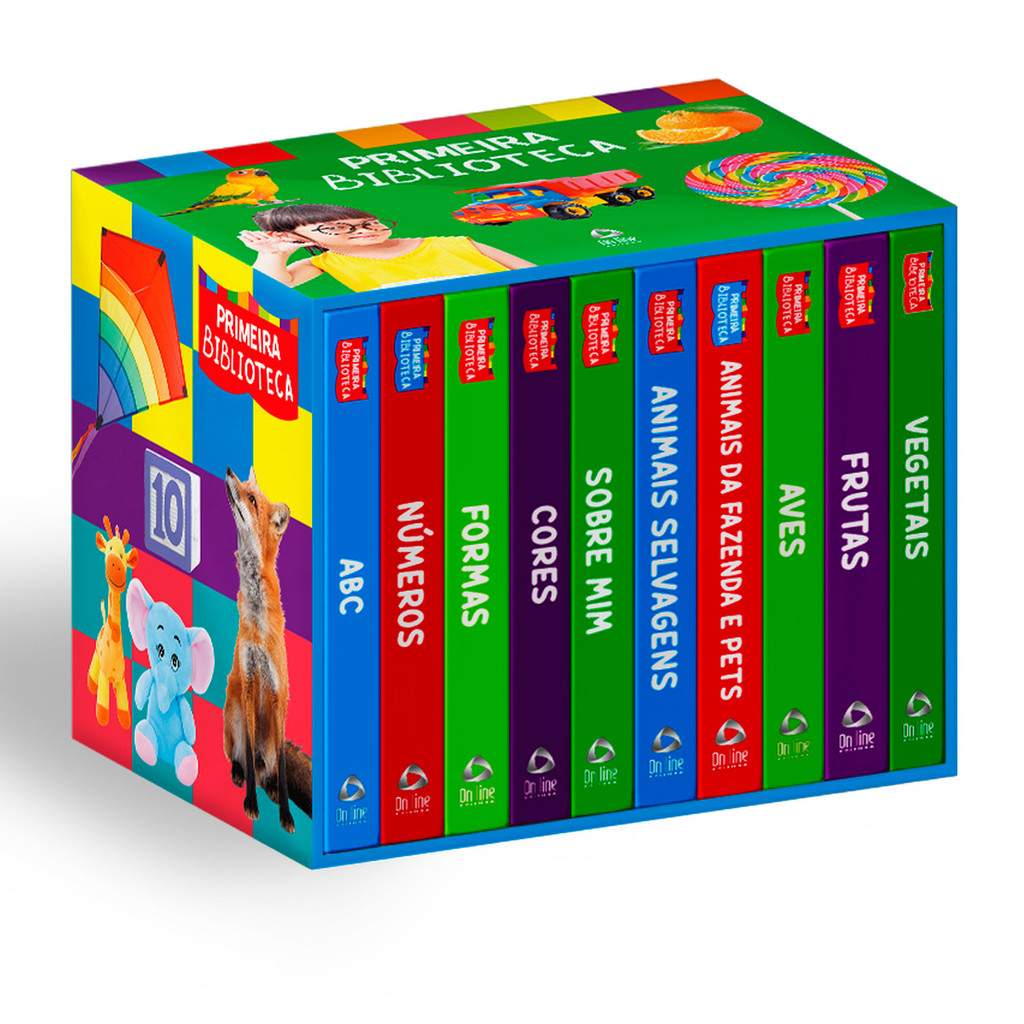 Coleção Primeira Biblioteca Volume 01 – Box com 10 Livrinhos