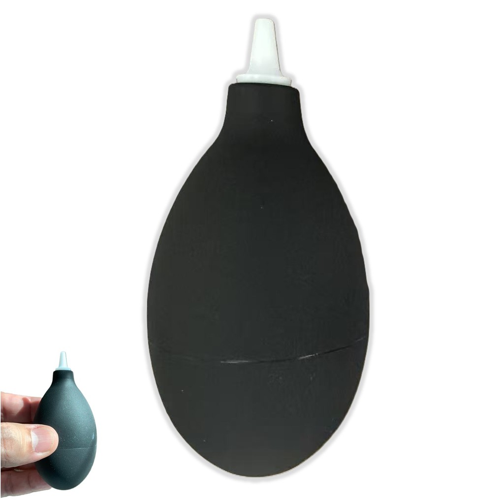 Bombinha Silicone Sopradora De Ar Bico Curto p/ Limpeza e Manutenção De Equipamentos e Lentes Fotogr