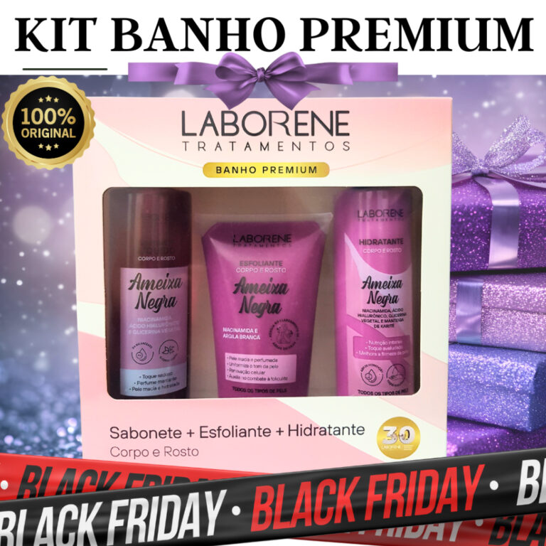 Kit Presente Banho Premium, Esfoliante 170g + Sabo
