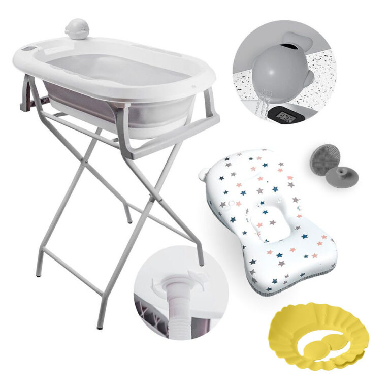 Banheira Dobrável Com Suporte e Acessórios YPB18