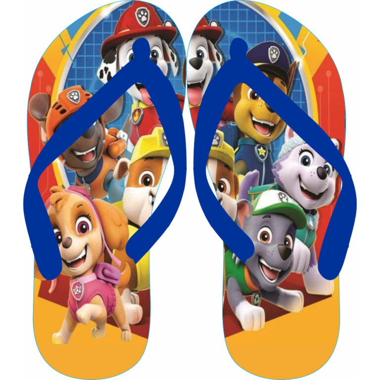 Chinelo Patrulha Canina personalizada a  arte ser�