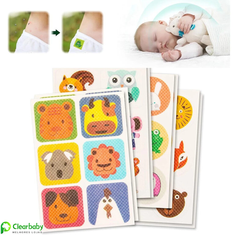 Kit 36 Adesivos Repelente Natural Citronela para B