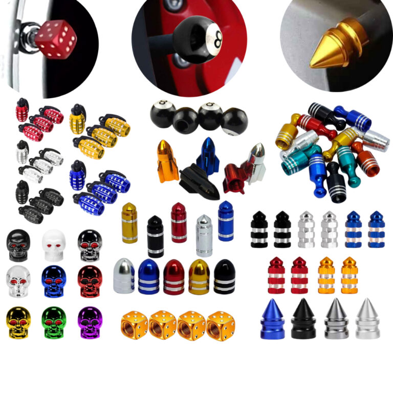 Tampa Bico Valvula De Pneu Moto e Carro Modelo Dad