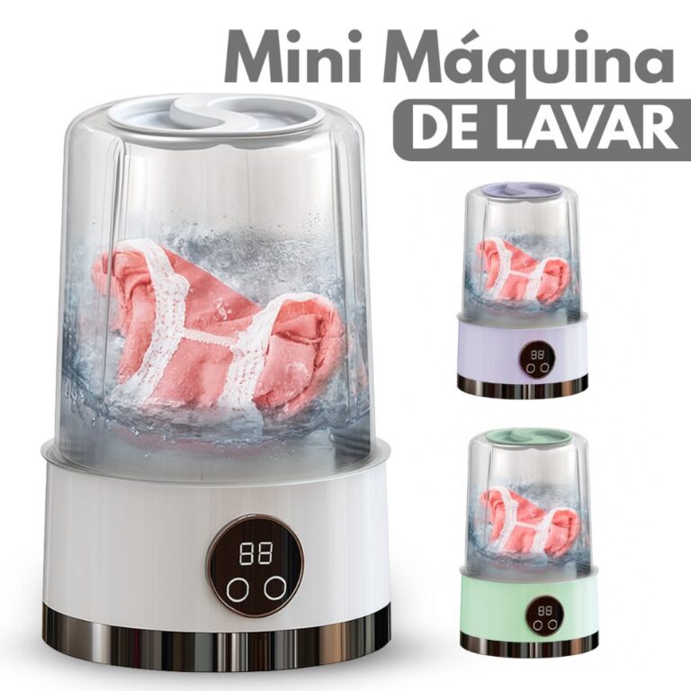 Mini Máquina de Lavar Portátil 1000ml – La