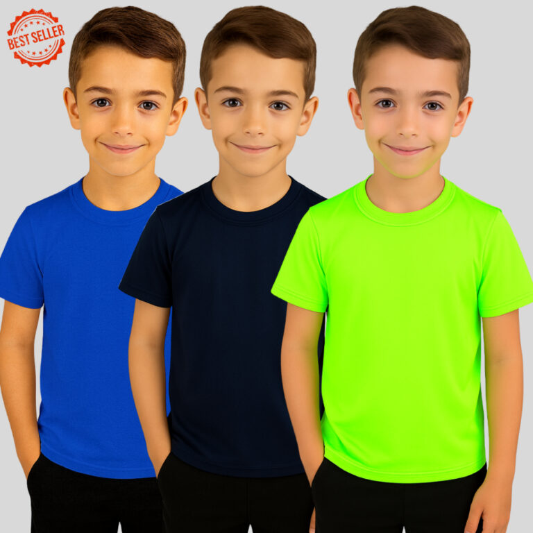 Camiseta Infantil Térmica DryFit Proteção Uv 50