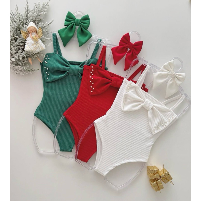 Body Com Pérolas Para Meninas Estilo Luxo e Conforto, Roupa de Festas infantil
