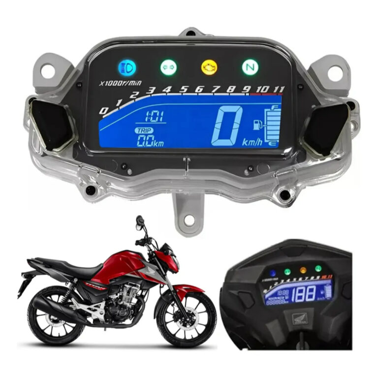 Velocímetro De Painel Digital Para Motocicleta ,H