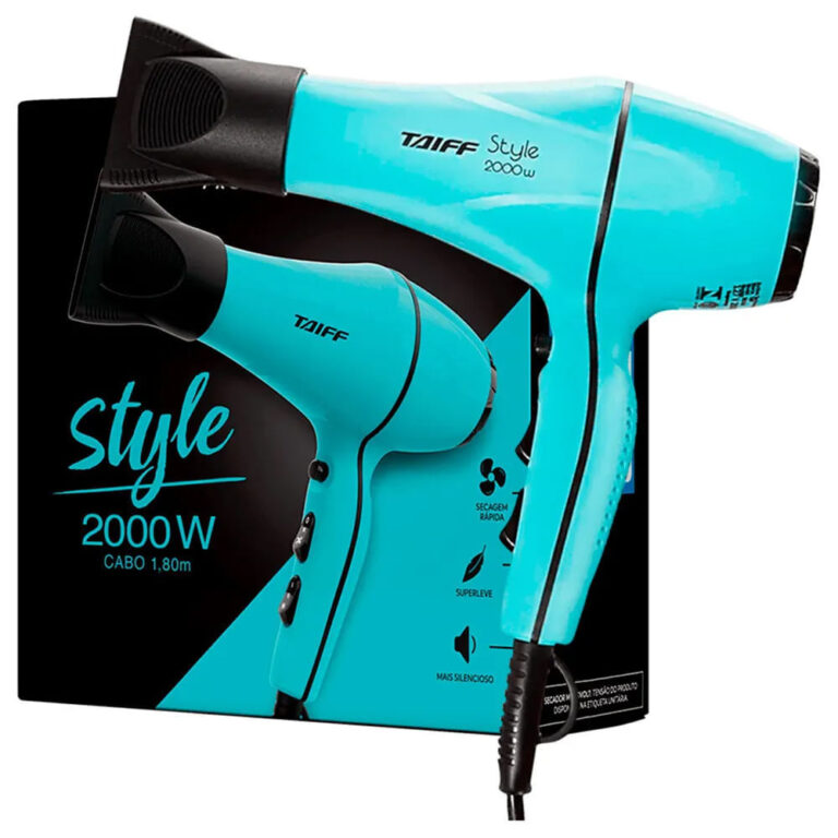 Secador De Cabelo Taiff Style Azul Tiffany 2000W 1
