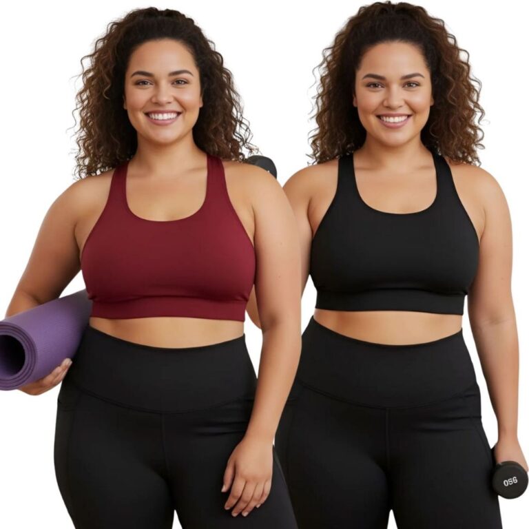 Kit 2 Top Academia Plus Size Feminino Fitness Trei