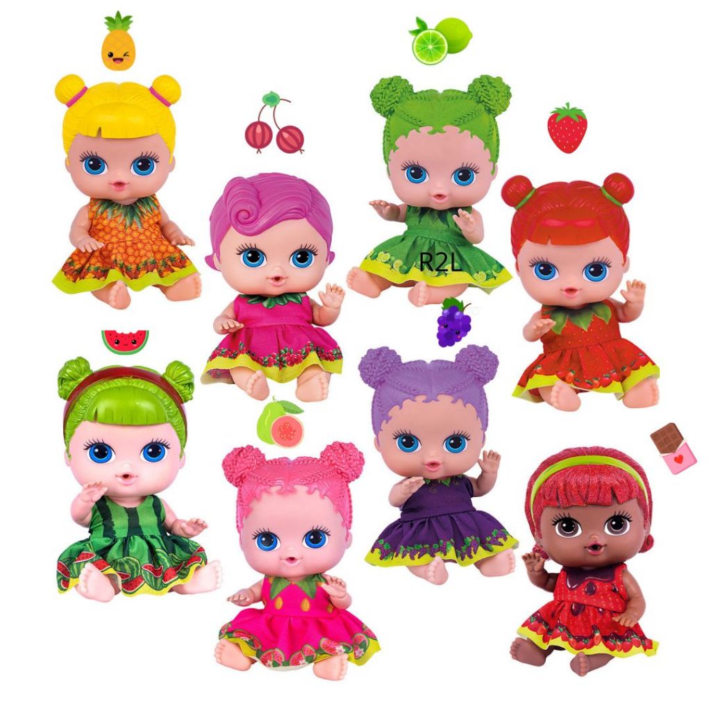 Bonecas coleção frutinhas cotiplas com cheiro brinquedo para menina promoção