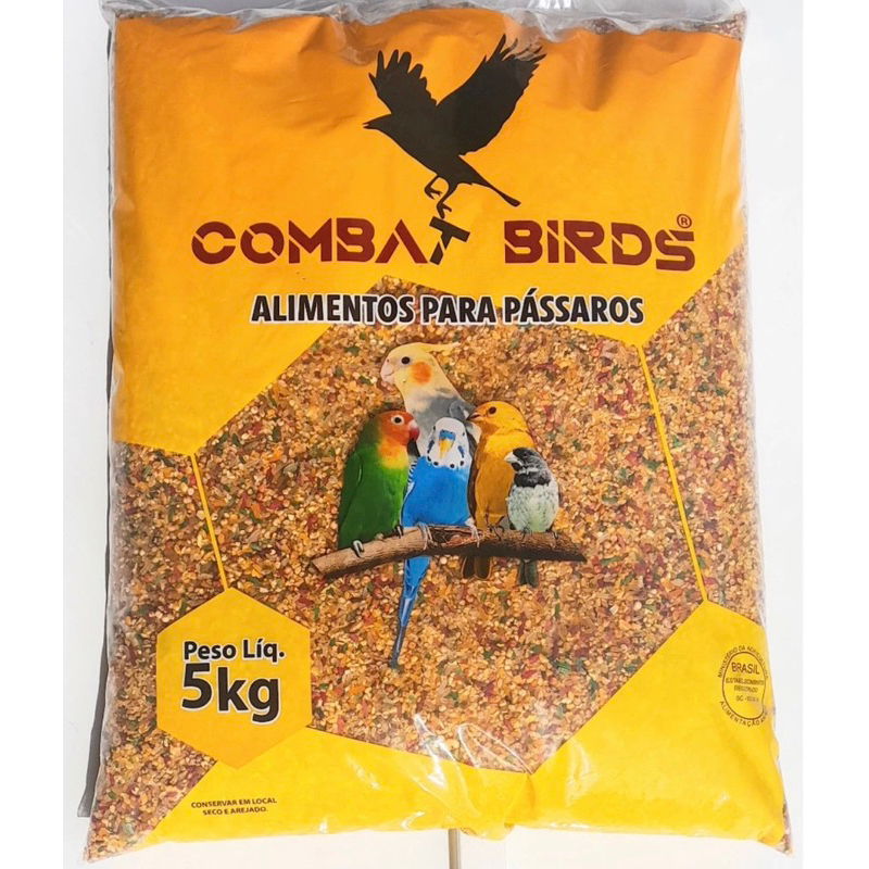 Ração Para Calopsita e Pássaros do Jardim Premium e Stânder