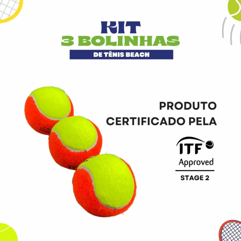 Kit 3/6/9/12 Bolas Beach Tennis PRO Bolinha Tenis