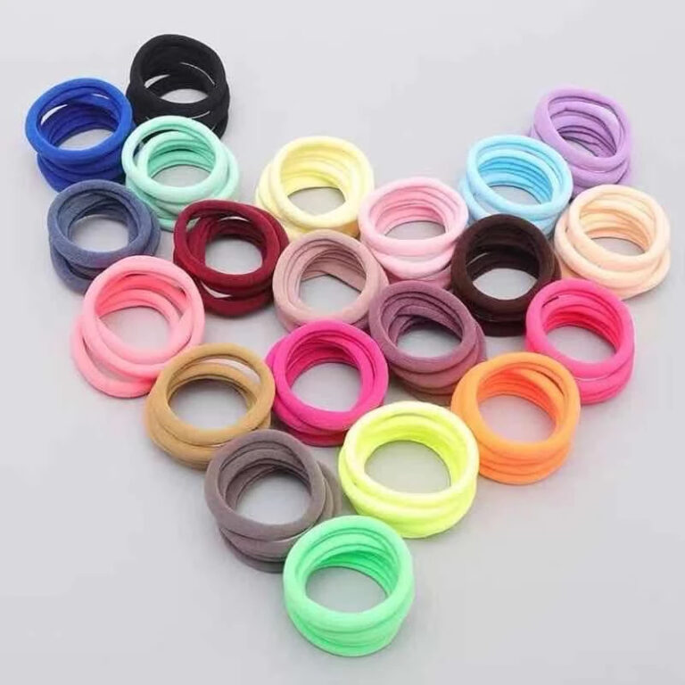 Kit 288 Elástico para Cabelo Várias Cores Xuxinh