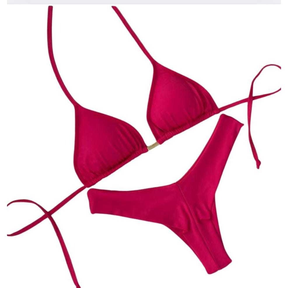Biquíni Cortininha Asa Delta Com Bojo Removível Fio Duplo Suplex Premium