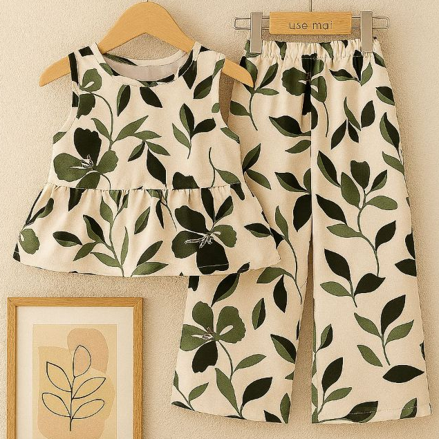 Conjunto Infantil Menina Verão 2 anos a 13 anos &