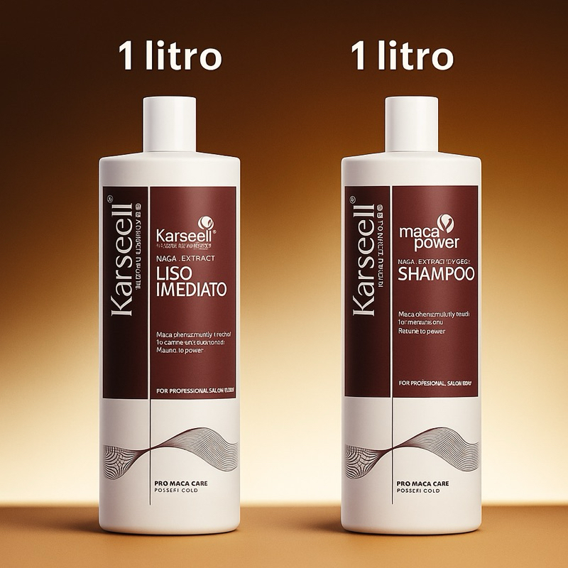 Kit Progressiva k 1L  Liso Imediato Original (Shampoo + Gloss)