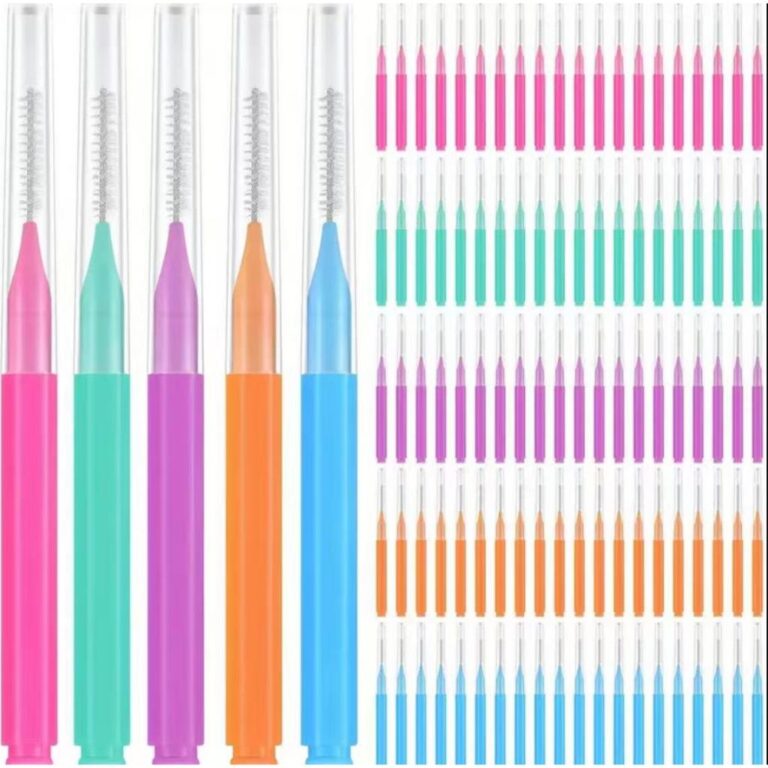 Kit 60un Escova de Dente Interdental Dental Picks 
