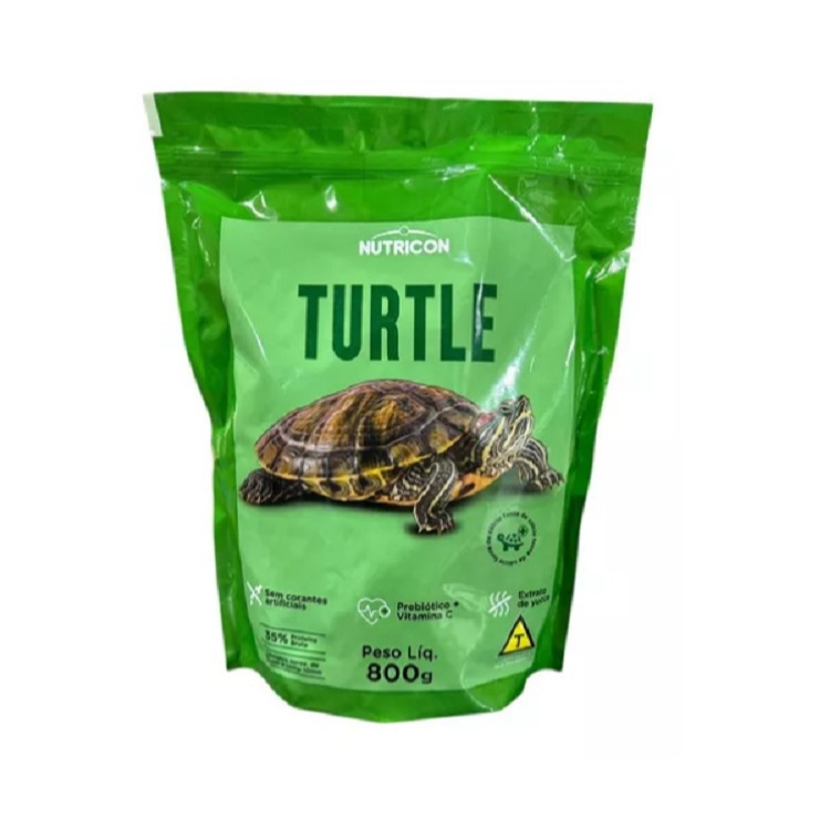 Ração Para Tartarugas E Répteis Turtle Nutricon