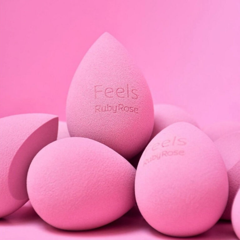 Kit 2 Esponjas de Maquiagem Ruby Rose Feels Mood e