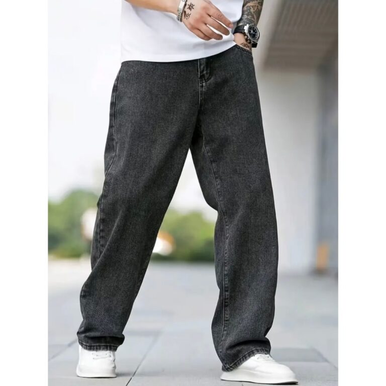 Calça Balão Calca Jeans Masculina Bag Boca Larga