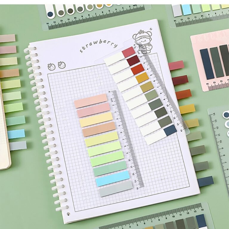 Marcador de Pagina Notas Adesivas C/ Marcador De R