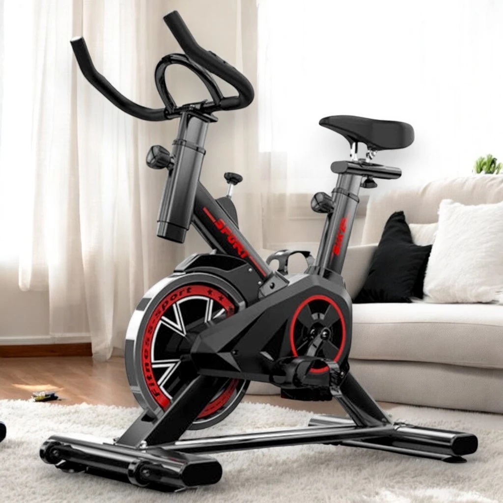 Bicicleta Spinning Ergométrica Para Exercícios Com Monitor Profissional Sport Suporta até 120kg