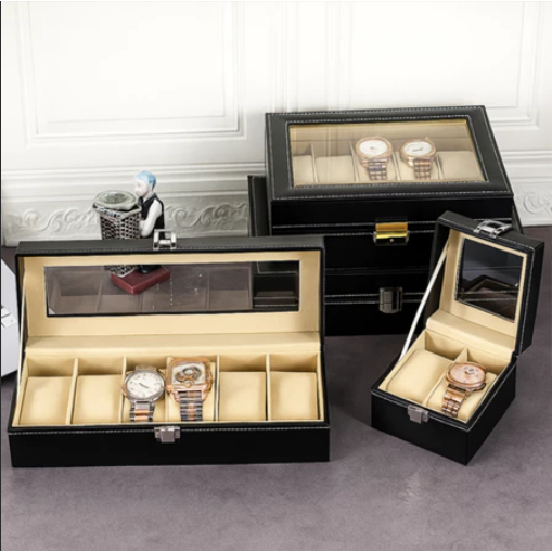 Suporte para relógio Caixa para armazenamento de 