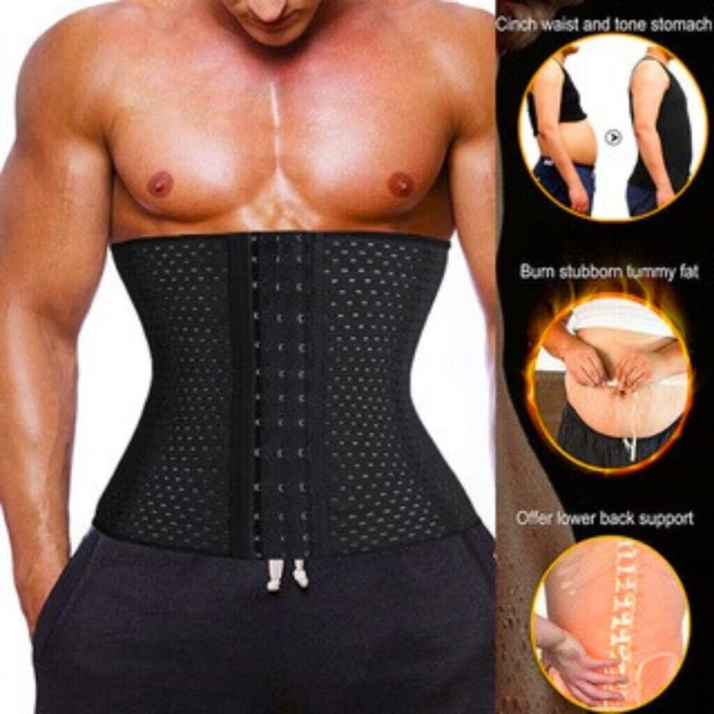 Cinto De Treinamento De Cintura Masculino-Espartilho De Emagrecimento Para Controle De Barriga-envio
