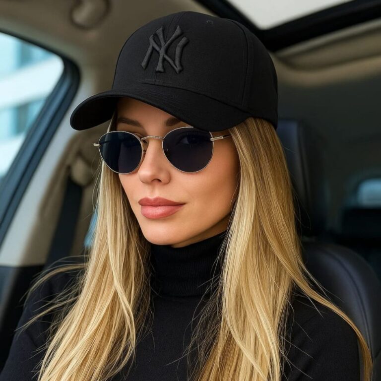 Bone New York NY Bordado Aba Curva Masculino e Fem