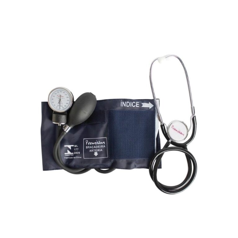 Esfigmomanômetro Aneróide Com Estetoscópio Prem
