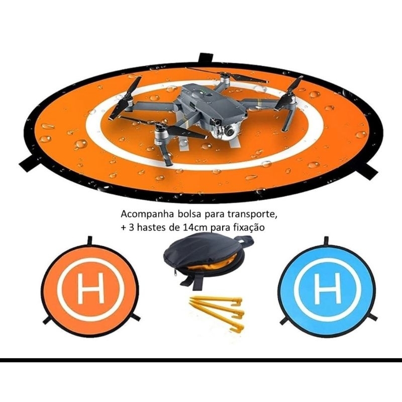pista de pouco para drone  ótimo para não deixar seu drone pegar poeira motor e fazer pouso em qualq
