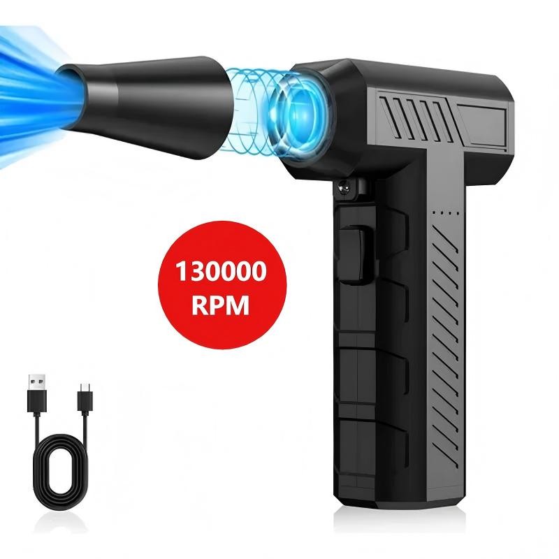 130000 RPM Ventilador Soprador De Ar Turbo Sem Fio Portátil