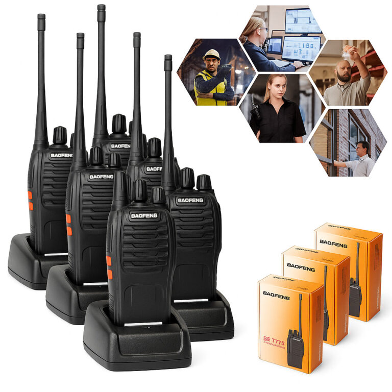 Kit 2 Walkie Talkies BF-777S  Rádio Comunicador R