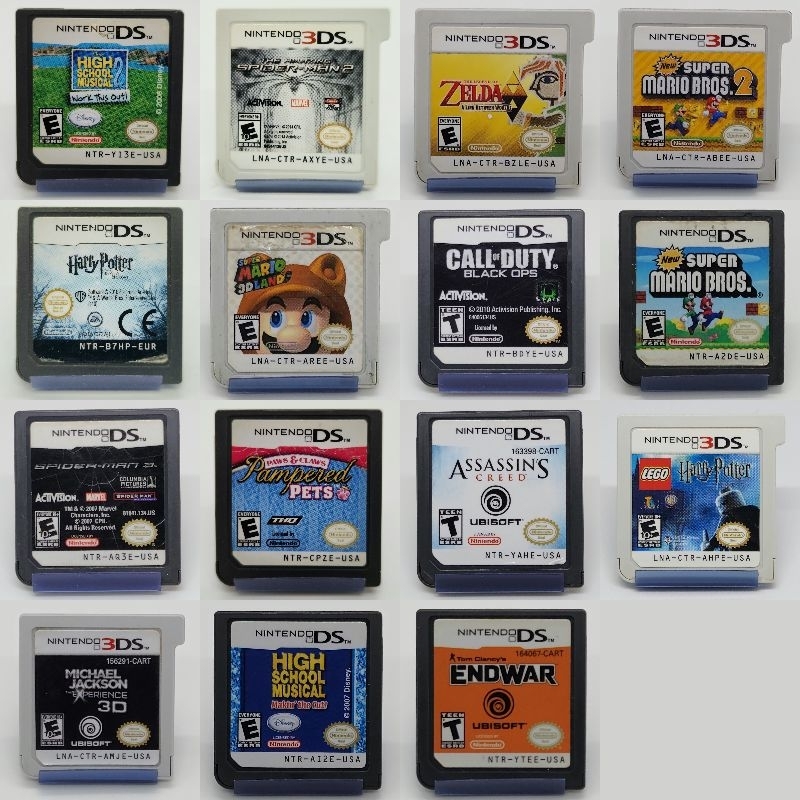 Jogos Nintendo 3ds nds Mario , lego, Valor unidade, sem caixa