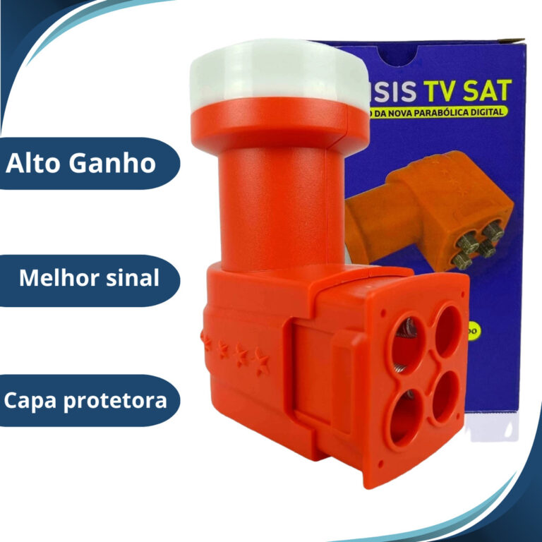 Lnb Quadruplo Full Hd Banda Ku Universal Lnbf 4 Sa