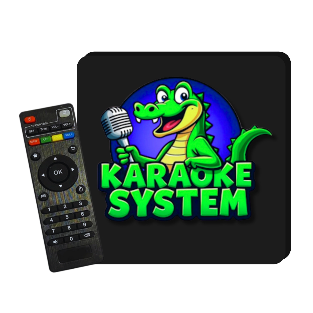 Aparelho de Karaokê Inteligente para TV Sistema de Pontuação Real + Fila Espera com 18.000 Músicas