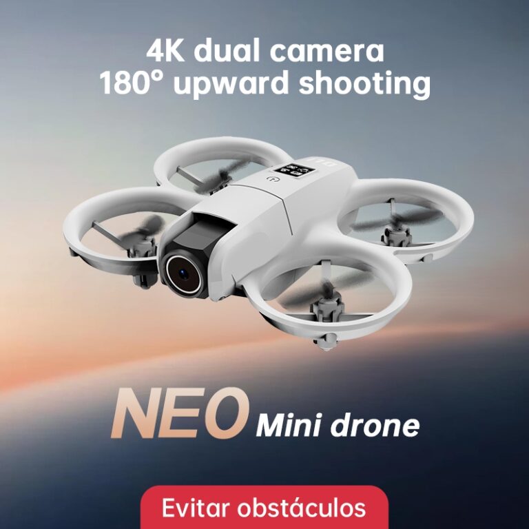 DLI Mini Drone Câmera Dupla Evita Obstáculos Sen