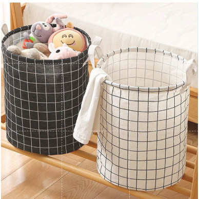 Cesto Organizador Multiuso Tecido Dobrável Roupa 
